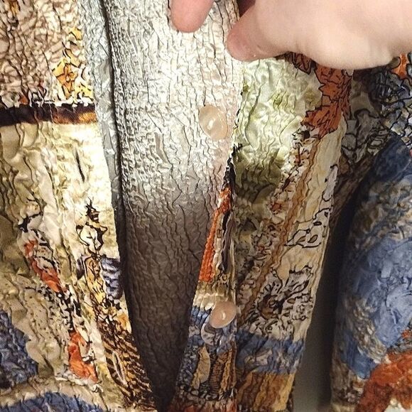 2-Piece Pleats Collection by Pings Imports Size XL Women's Jacket and Tank Top - Picture 8 of 13